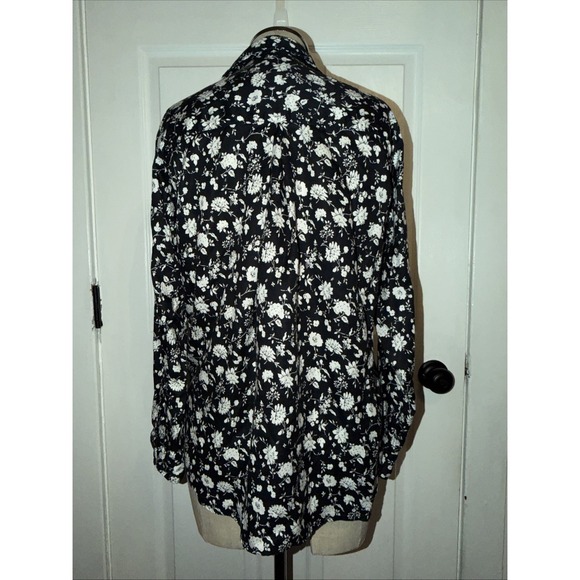 Grayson The Hero Button Down Floral Shirt Long Sleeve Blouse Women's Size 02 S - Picture 8 of 12